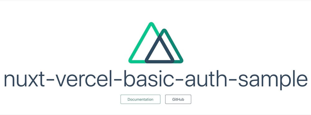 Nuxtでローカル開発環境が起動出来るようになった