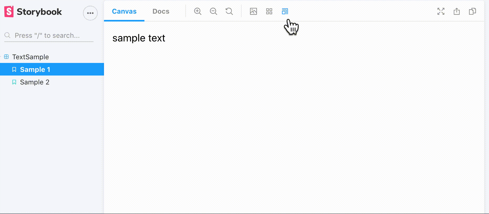 viewportのサンプルgif
