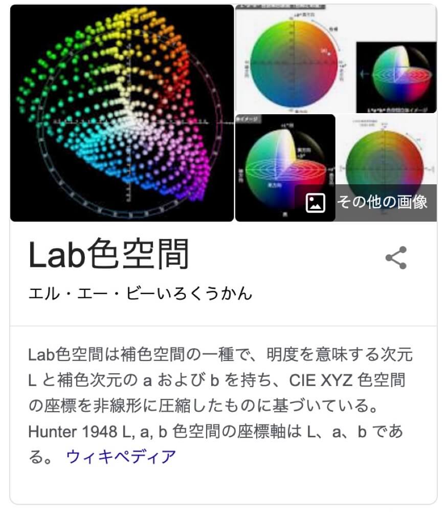 Lab色空間とは