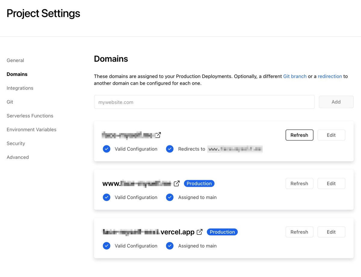 Valid Configurationと表示される