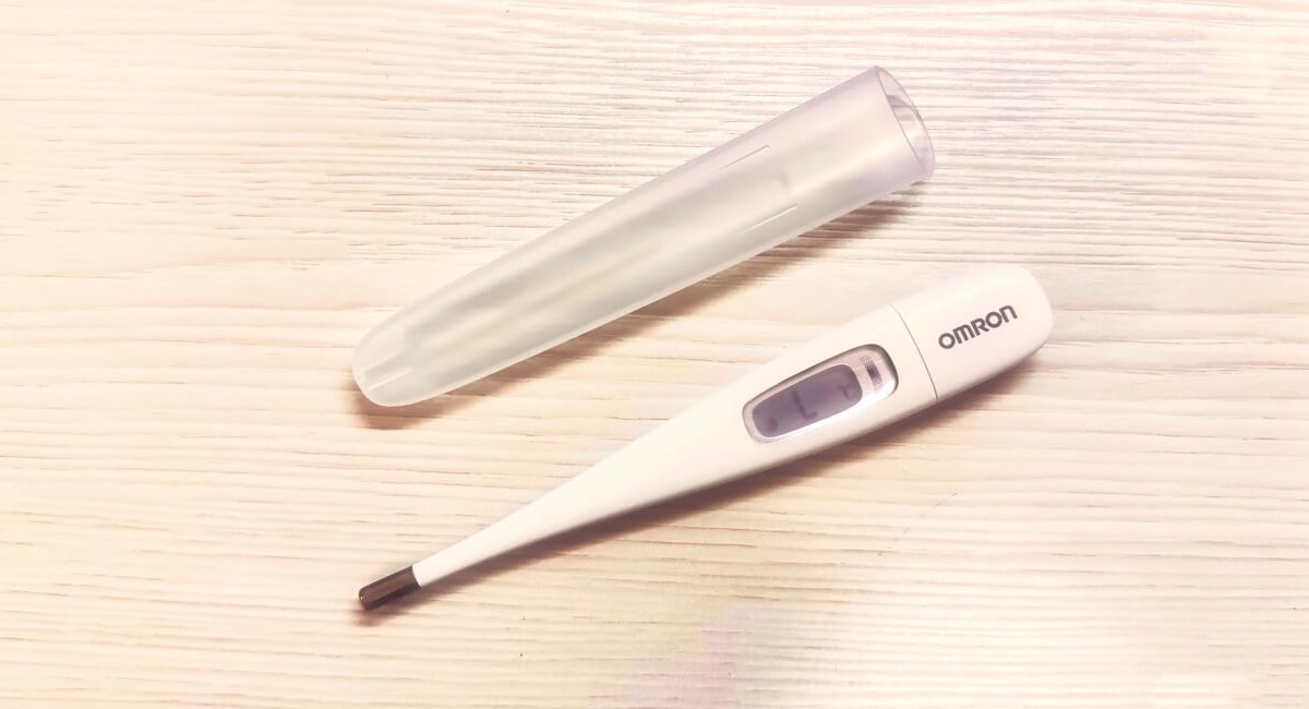 簡単にiPhoneと連動して体温を記録出来る！オムロン体温計 MC-6800